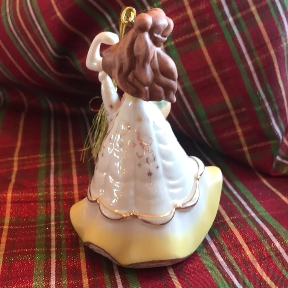 Brand New Lenox Disney Showcase Princess Belle Christmas Tree Ornament